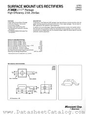 UPR5 datasheet pdf Microsemi