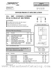 JAN1N6672 datasheet pdf Microsemi