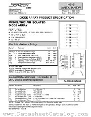 JANTXV1N6101 datasheet pdf Microsemi