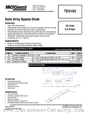 TD3162 datasheet pdf Microsemi