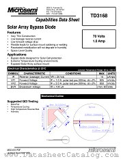 TD3168 datasheet pdf Microsemi