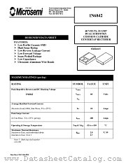 1N6842 datasheet pdf Microsemi