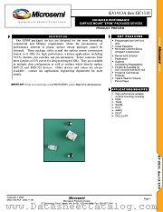 KV1933A datasheet pdf Microsemi