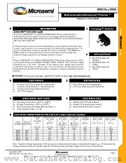 SM12 datasheet pdf Microsemi