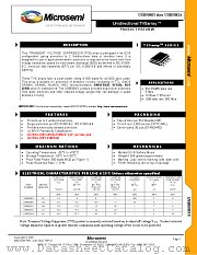 USB50805 datasheet pdf Microsemi