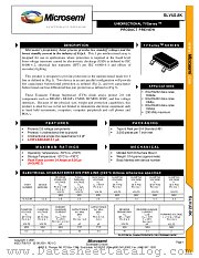 SLVU2.8K datasheet pdf Microsemi