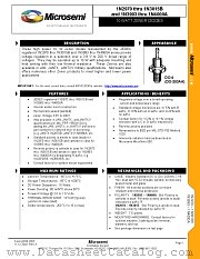 1N2994B datasheet pdf Microsemi