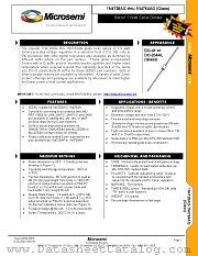 1N4763A G datasheet pdf Microsemi