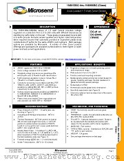 1N5926D G datasheet pdf Microsemi