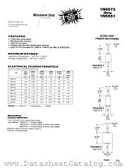 JAN1N6074 datasheet pdf Microsemi