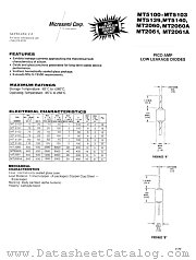 MT5100 datasheet pdf Microsemi