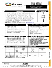 UES704 datasheet pdf Microsemi