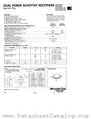 USD345C datasheet pdf Microsemi