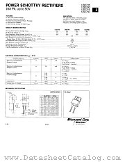 USD740 datasheet pdf Microsemi