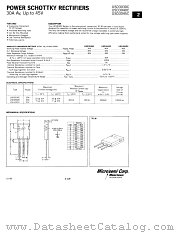 USD3045C datasheet pdf Microsemi