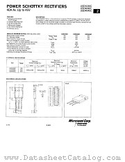 USD4045C datasheet pdf Microsemi