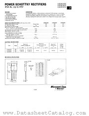 USD4545C datasheet pdf Microsemi