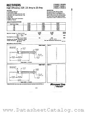 1N5804 datasheet pdf Microsemi