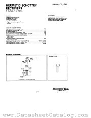 JANTX1N6492 datasheet pdf Microsemi