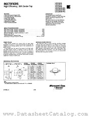 UES2605 datasheet pdf Microsemi