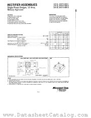 JAN469-1 datasheet pdf Microsemi