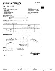 804-2D, 2N, 2P datasheet pdf Microsemi