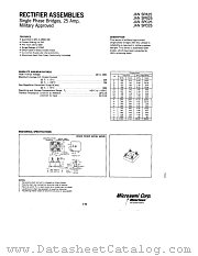 SPC25JAN datasheet pdf Microsemi