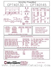 CPT40130 datasheet pdf Microsemi