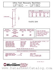 UF4006GP datasheet pdf Microsemi