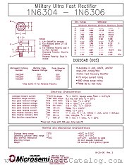 JANTXV1N6305R datasheet pdf Microsemi