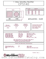 CPS140 datasheet pdf Microsemi