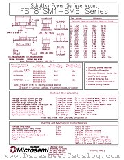 FST8135SM datasheet pdf Microsemi