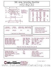 182NQ030 datasheet pdf Microsemi