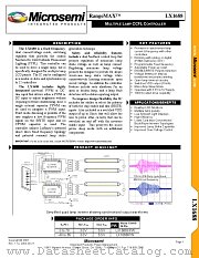 LX1688 datasheet pdf Microsemi