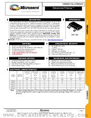 USB0424C datasheet pdf Microsemi