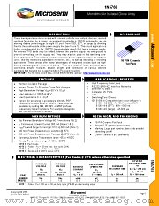 1N5768 datasheet pdf Microsemi