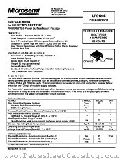 UPS120E datasheet pdf Microsemi