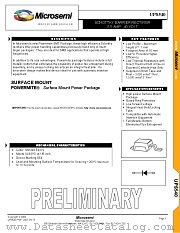 UPS540 datasheet pdf Microsemi