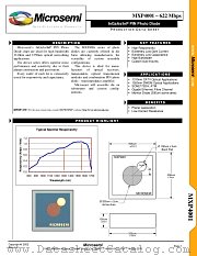 MXP4001 datasheet pdf Microsemi