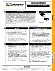 SMBJ5954B datasheet pdf Microsemi