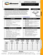 LDTS48A datasheet pdf Microsemi