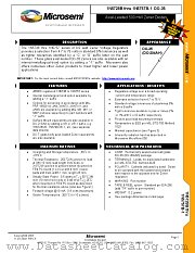 1N5747B datasheet pdf Microsemi