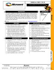 1N6025C datasheet pdf Microsemi