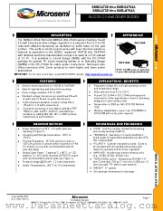 SMBJ4748A datasheet pdf Microsemi