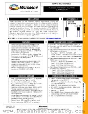 15KP40C datasheet pdf Microsemi