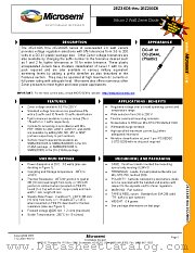 2EZ160D5 datasheet pdf Microsemi