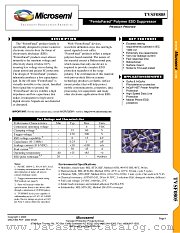 TVSF0805 datasheet pdf Microsemi