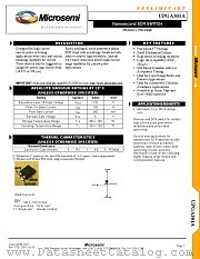 UPGA301A datasheet pdf Microsemi