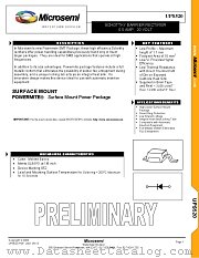 UPS520 datasheet pdf Microsemi