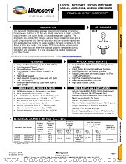 USD535 datasheet pdf Microsemi